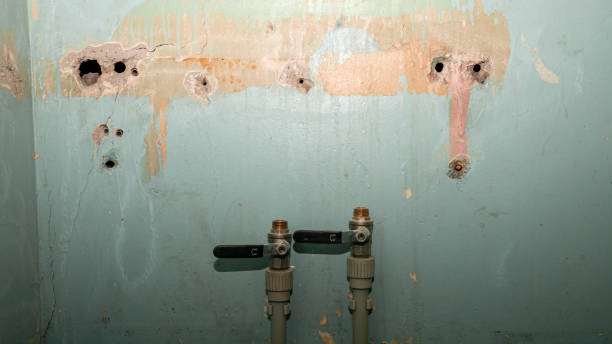 Water damage restoration process in West Point, NY